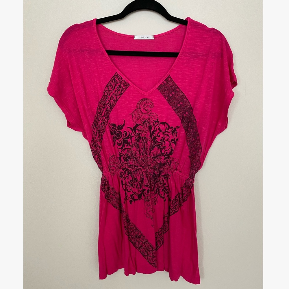 Mai Tai Pink Print Top